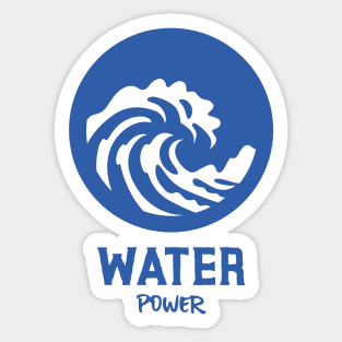 water power water tribe water nation Sticker